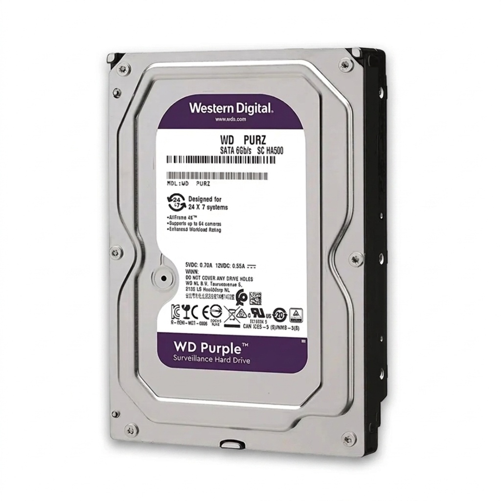 هارد دیسک اینترنال وسترن دیجیتال با رابط SATA 3.0 مدل Wd10purz ظرفیت 1 ترابایت